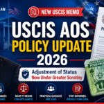 USCIS Issues New Policy Memo on Adjustment of Status: Key implications for Applicants in 2026